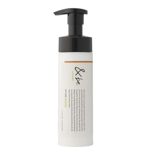 &be UV Milk Standard SPF50 PA++++ 防晒乳 120g 无化学配方 气密泵瓶