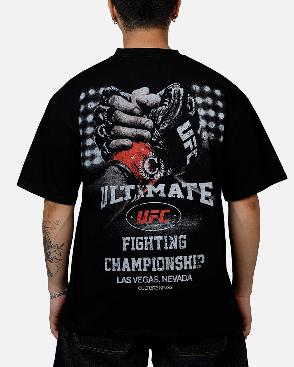 UFC By Culture Kings UFC 326 Las Vegas T-Shirt Black
