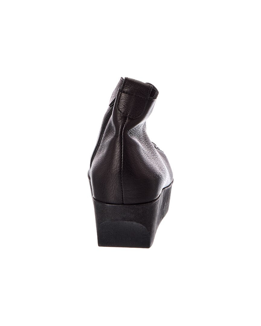 Arche Fujima Leather Wedge Bootie