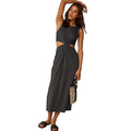 Beyond Yoga Around The World Front Twist Midi Dress – Women's