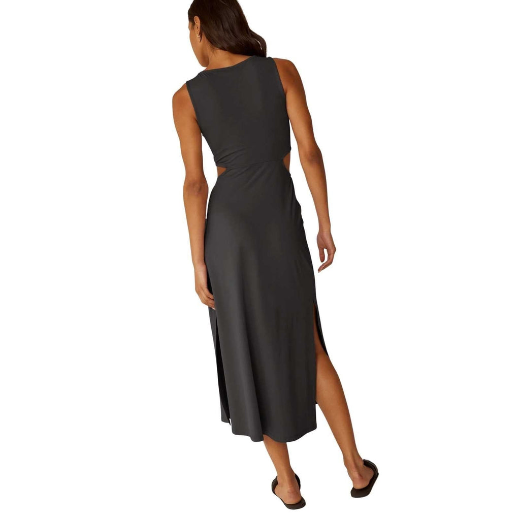 Beyond Yoga Around The World Front Twist Midi Dress – Women's