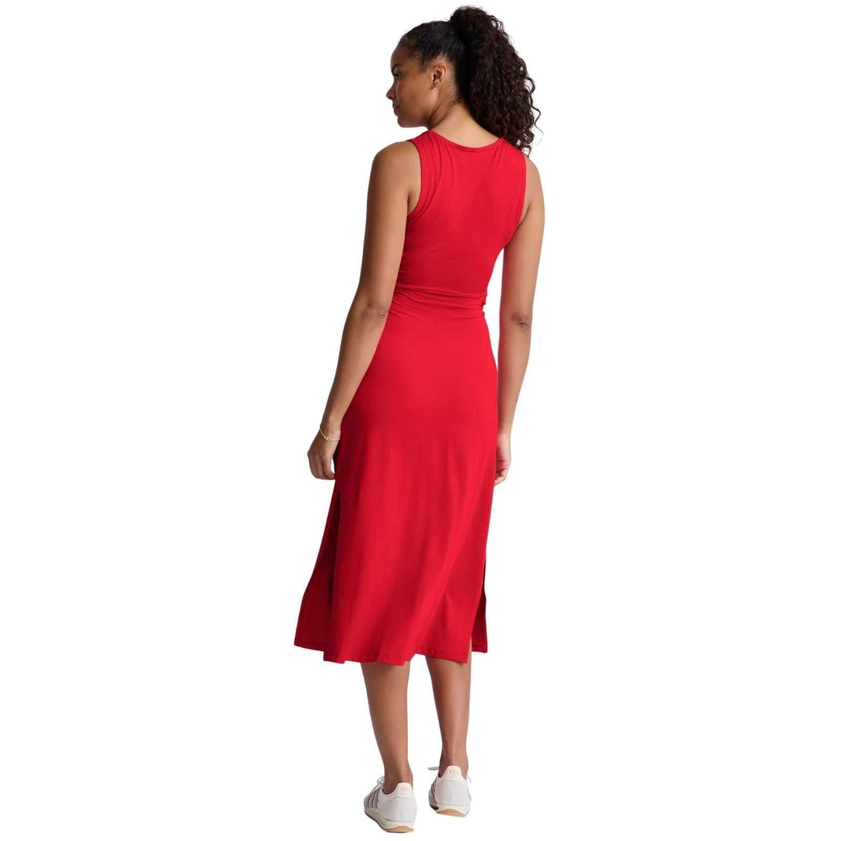 Beyond Yoga Around The World Front Twist Midi Dress – Women's