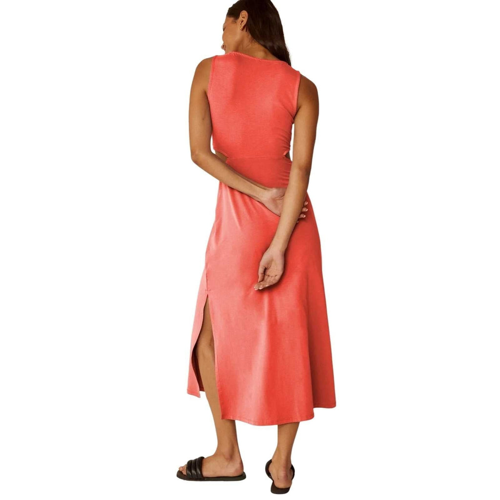Beyond Yoga Around The World Front Twist Midi Dress – Women's