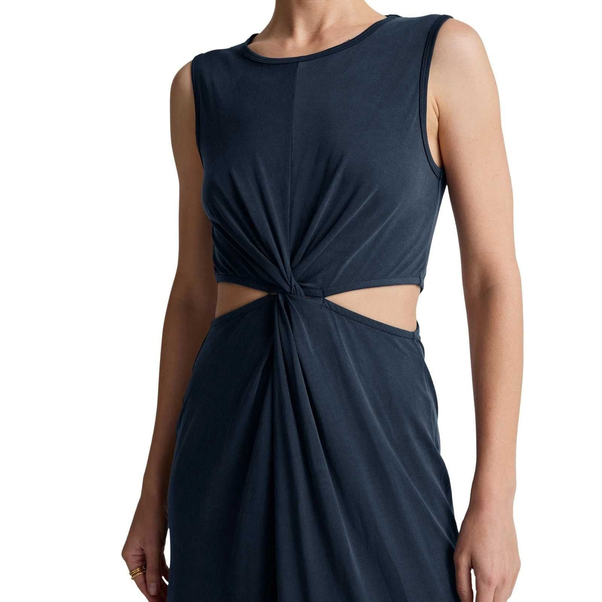 Beyond Yoga Around The World Front Twist Midi Dress – Women's