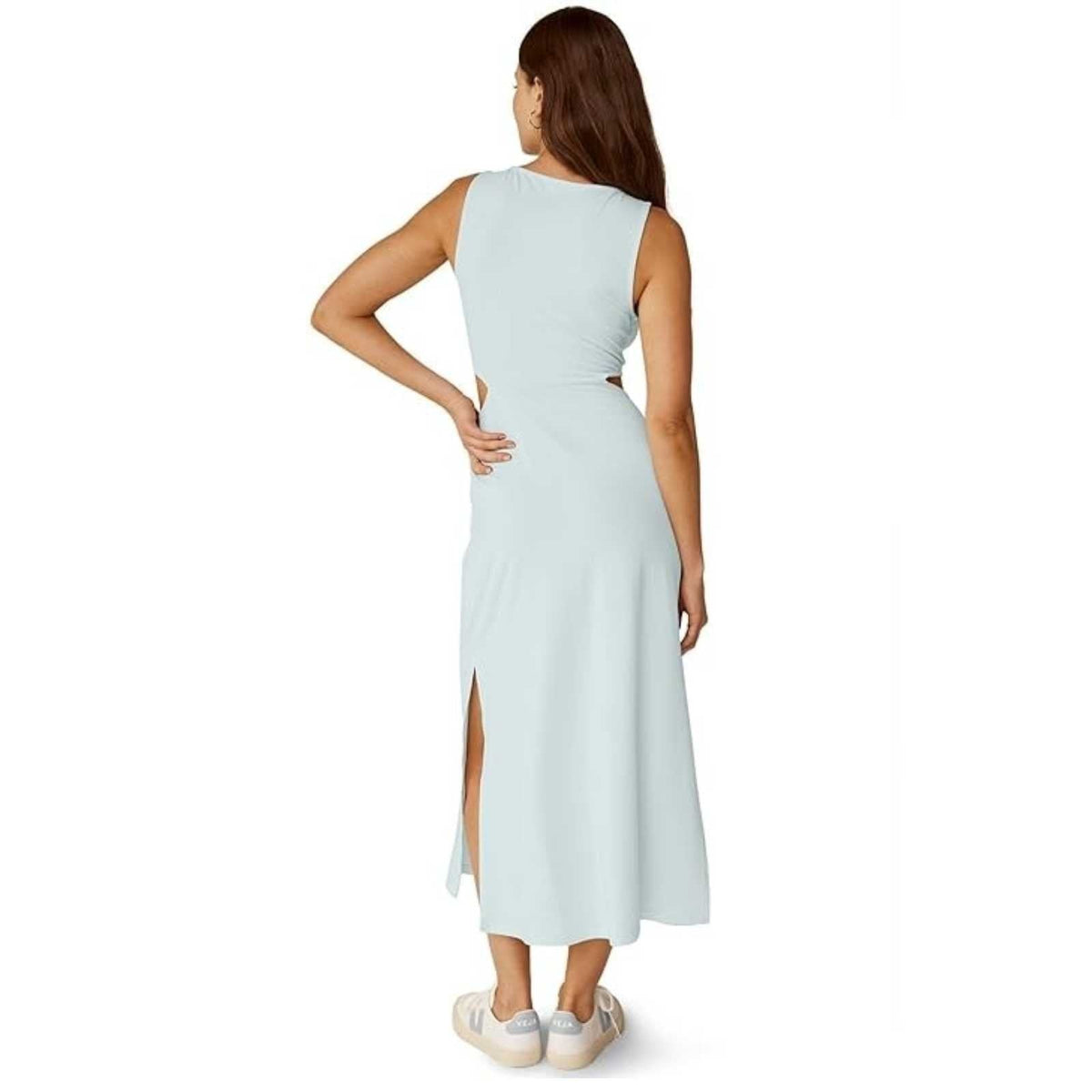 Beyond Yoga Around The World Front Twist Midi Dress – Women's