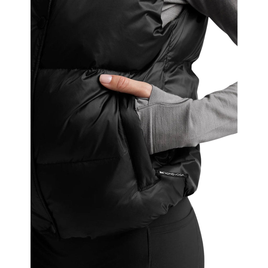 Beyond Yoga Big Cozy Puffer Vest – Women's