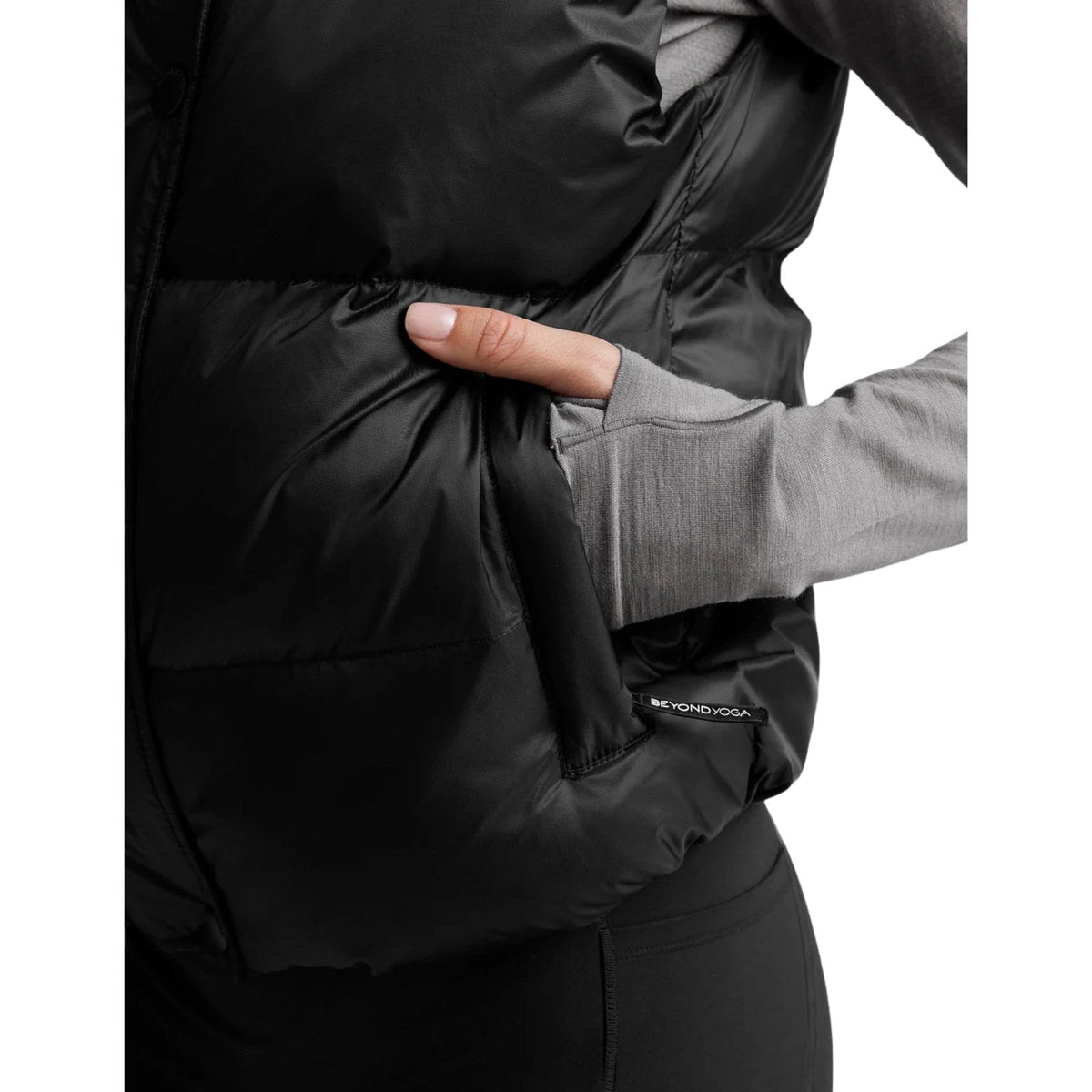 Beyond Yoga Big Cozy Puffer Vest – Women's