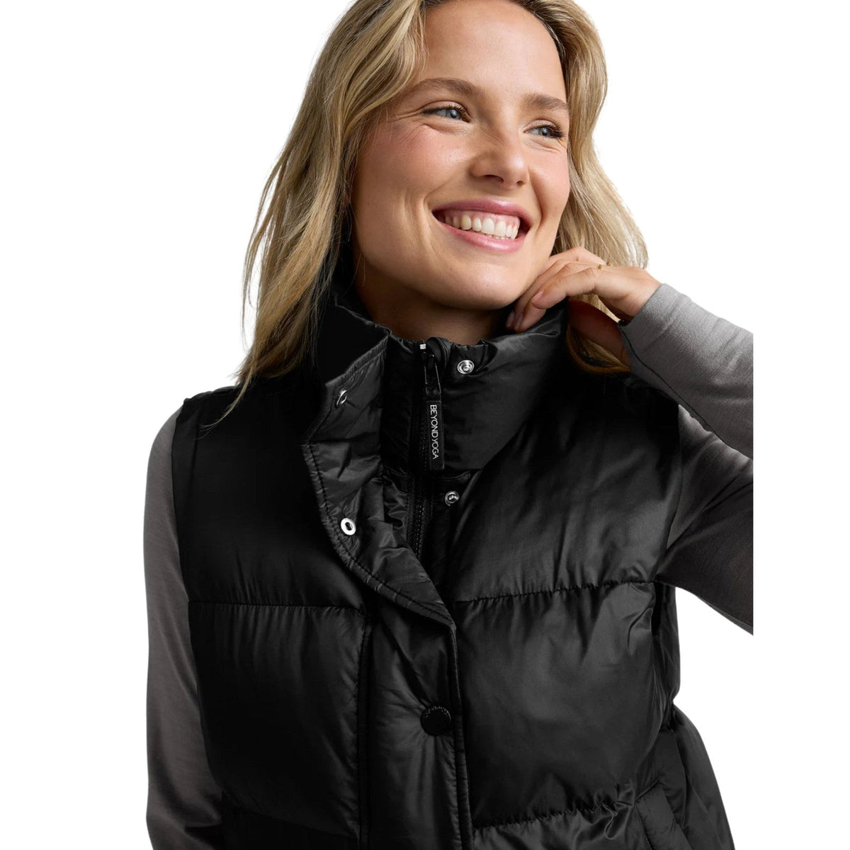 Beyond Yoga Big Cozy Puffer Vest – Women's