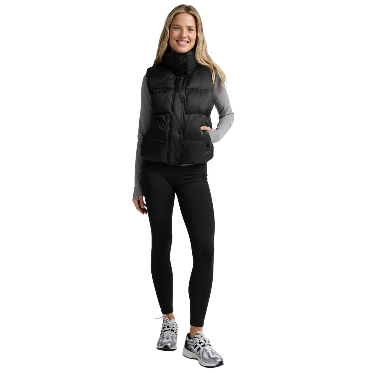 Beyond Yoga Big Cozy Puffer Vest – Women's