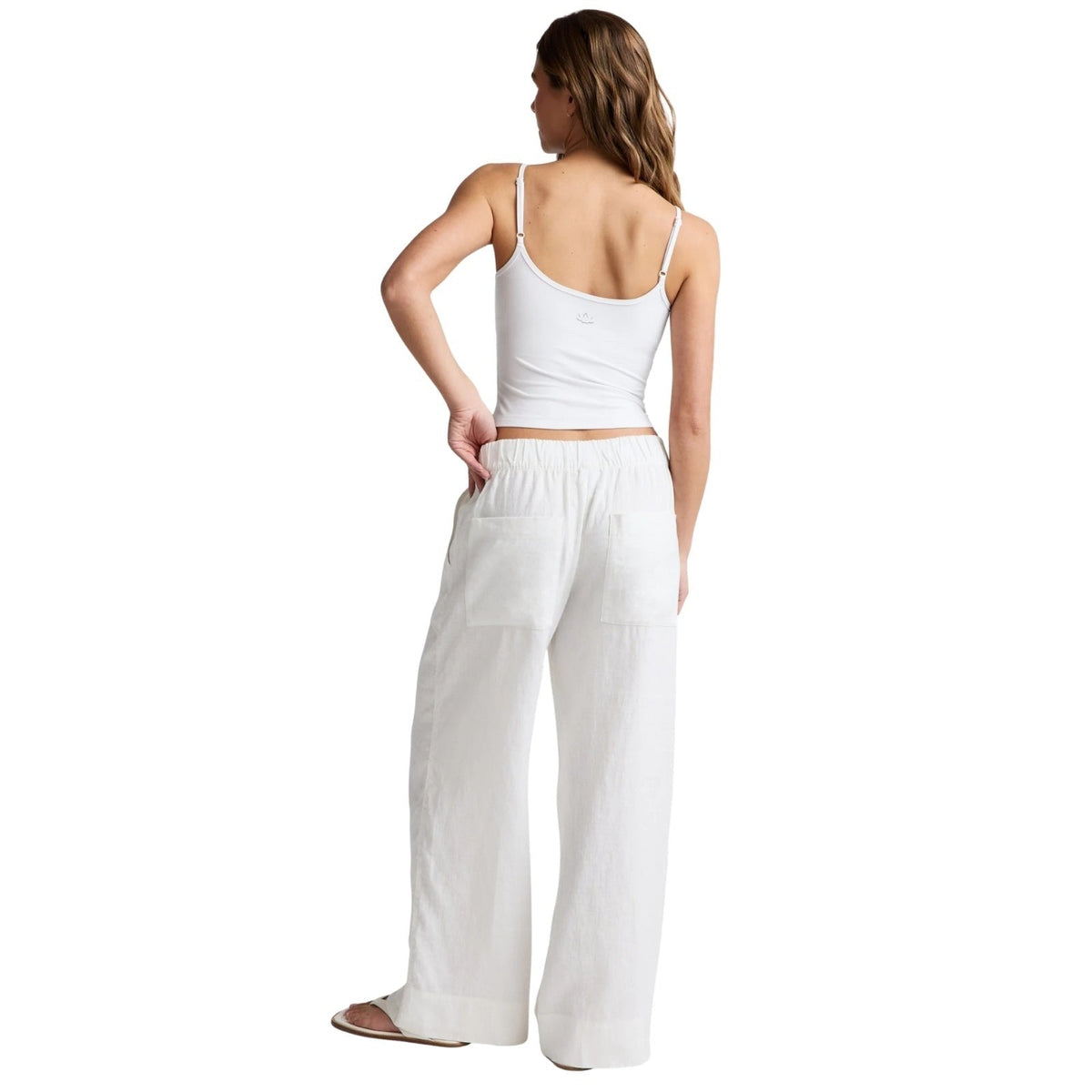 Beyond Yoga Easy Wide Leg Linen Pant – Women's