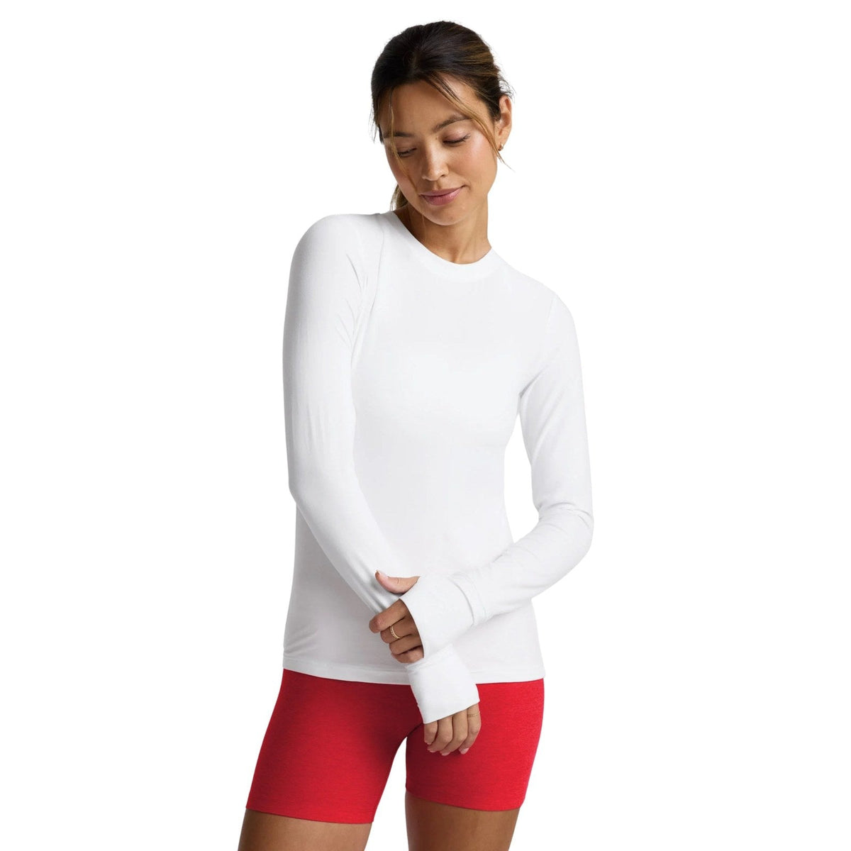 Beyond Yoga Featherweight Classic Crew Pullover – Women's