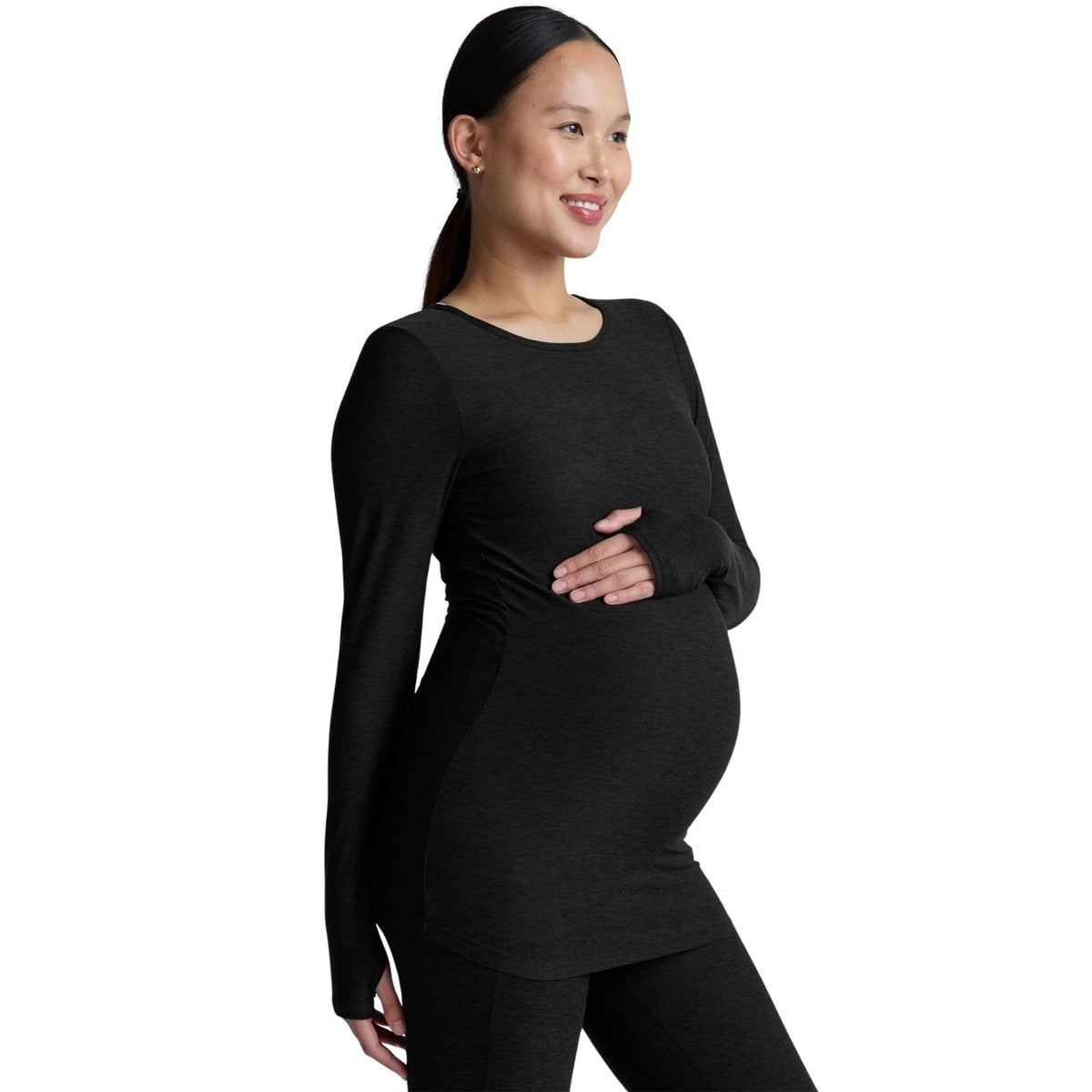 Beyond Yoga Featherweight Count On Me Maternity Pullover – Women's