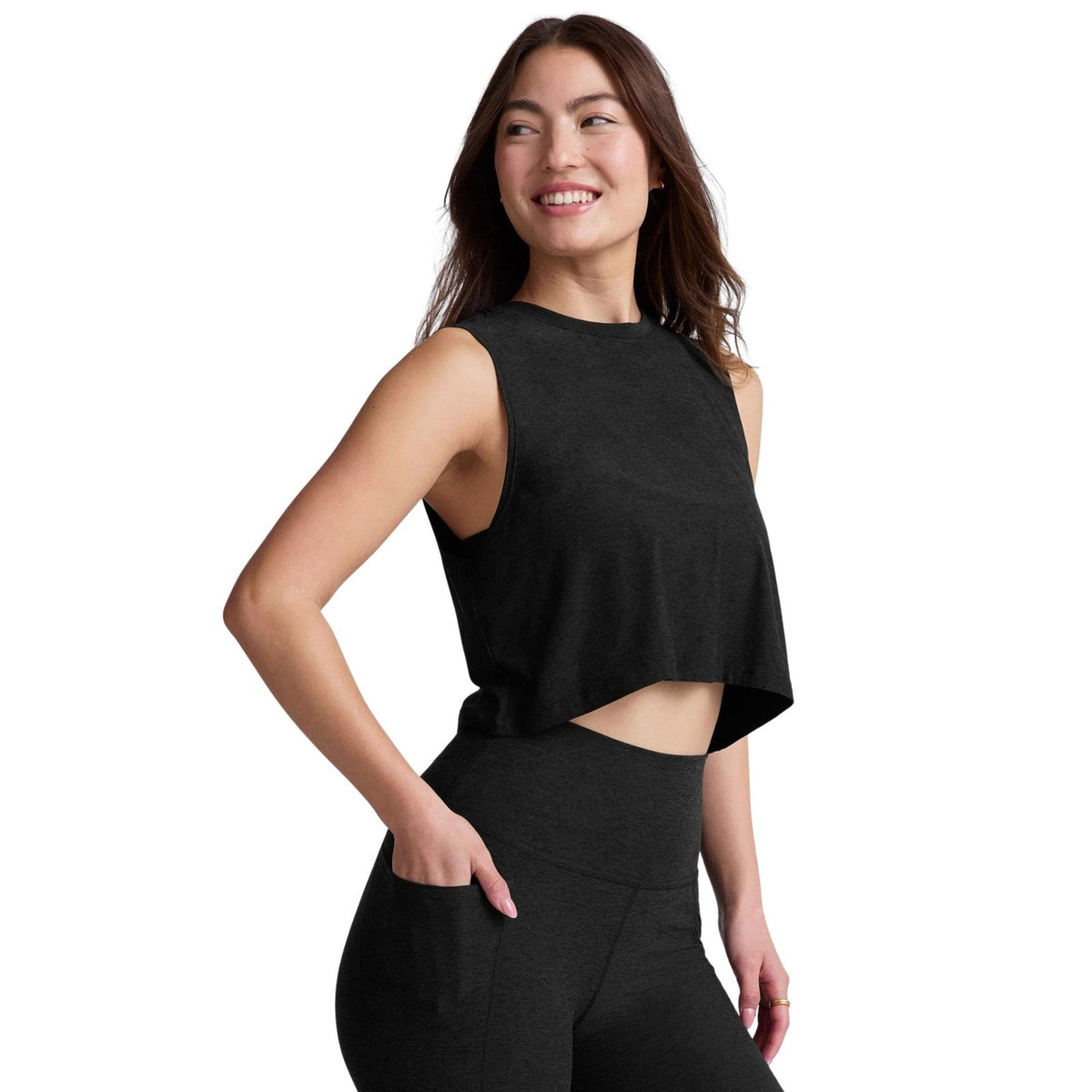 Beyond Yoga Featherweight Minimal Cropped Tank – Women's