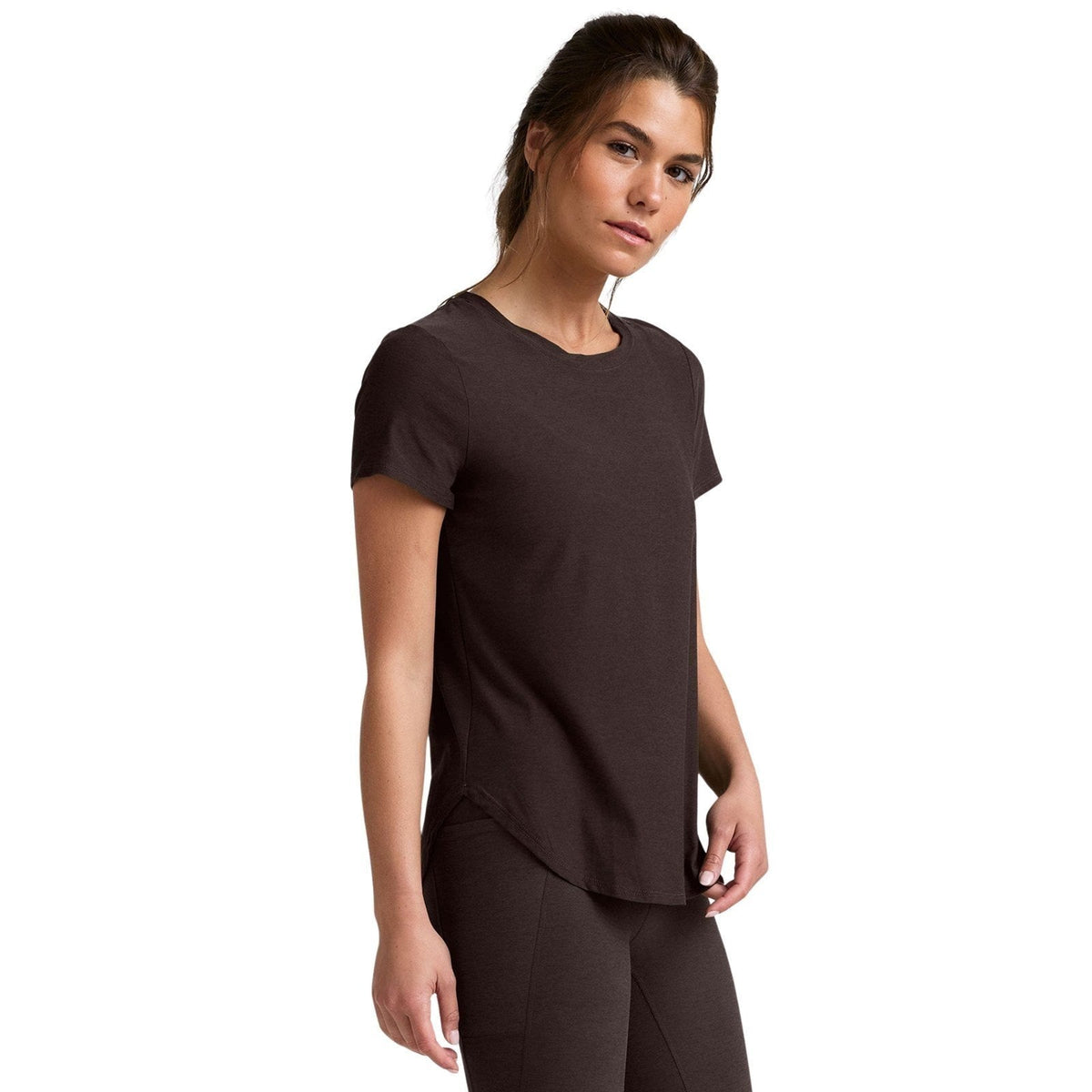 Beyond Yoga Featherweight On The Down Low Tee – Women's