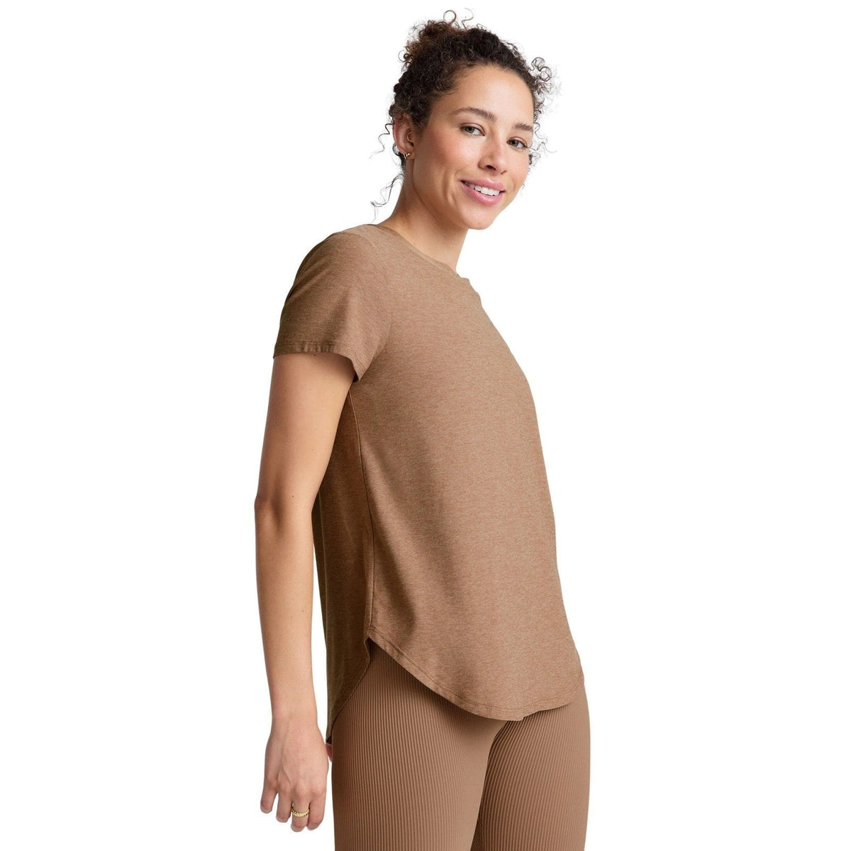 Beyond Yoga Featherweight On The Down Low Tee – Women's