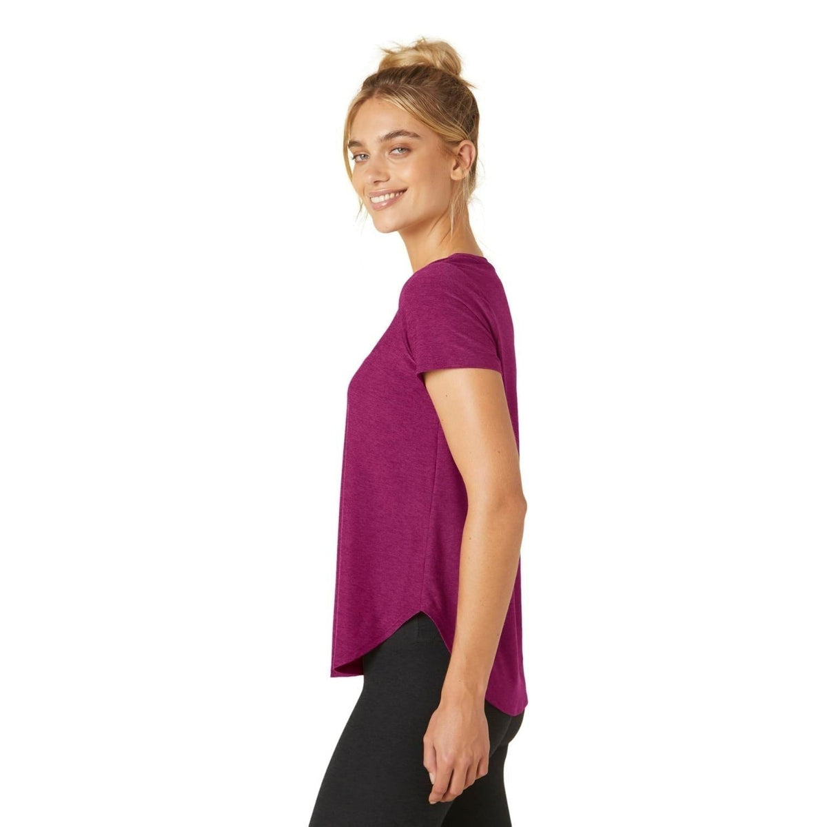 Beyond Yoga Featherweight On The Down Low Tee – Women's