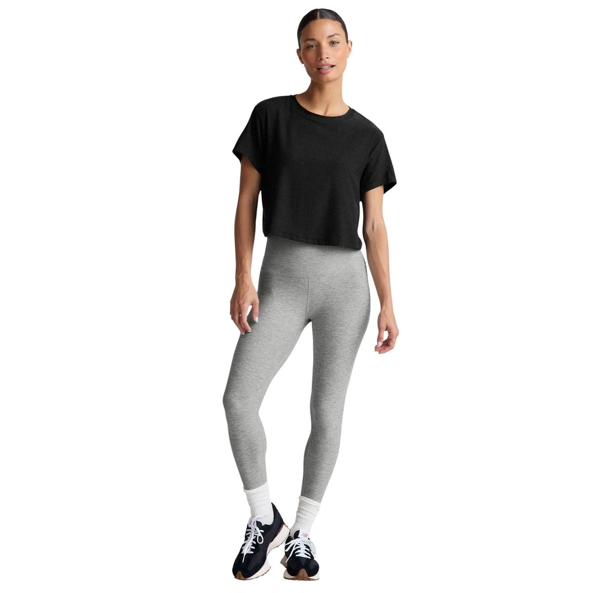 Beyond Yoga Featherweight Supreme Cropped Tee – Women's