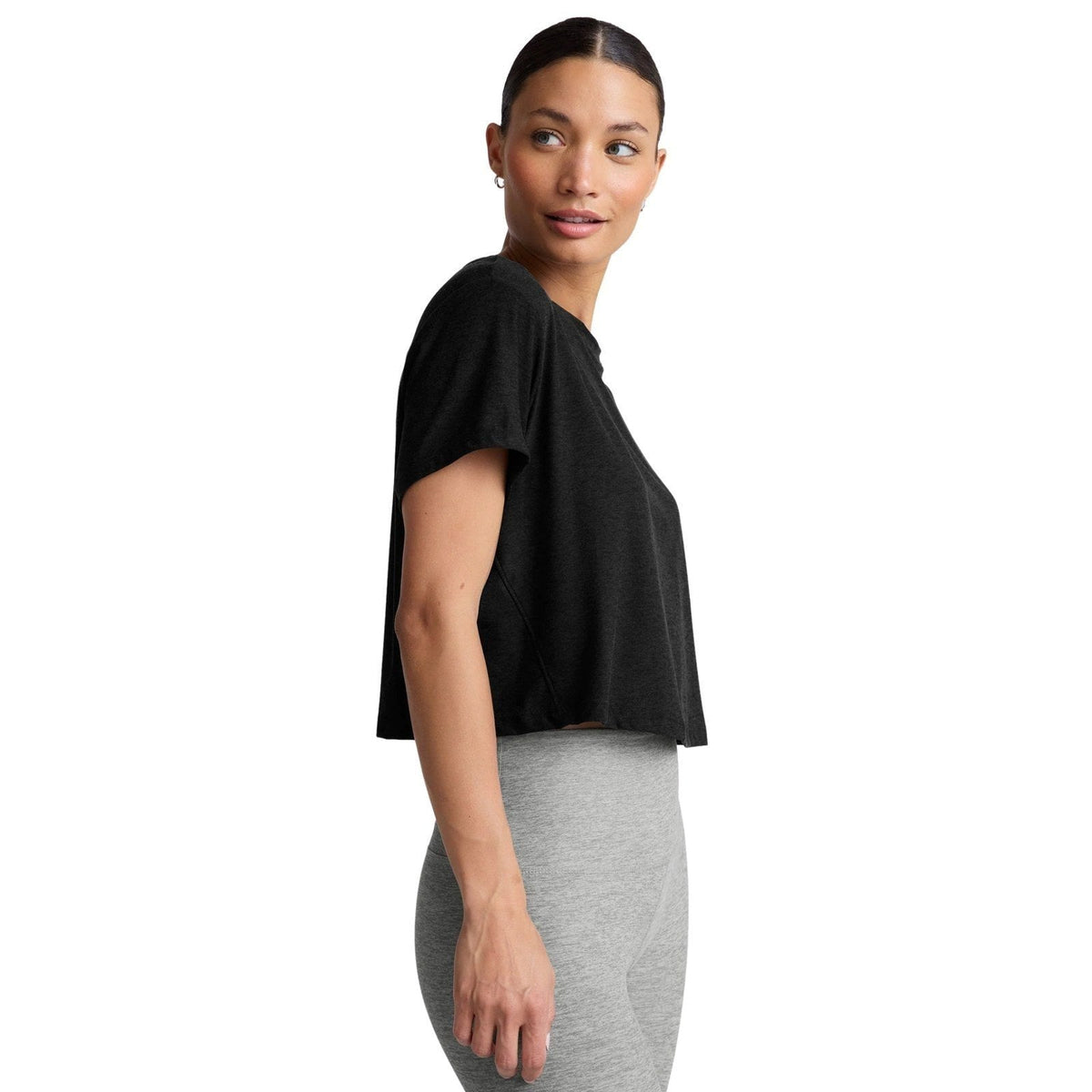 Beyond Yoga Featherweight Supreme Cropped Tee – Women's