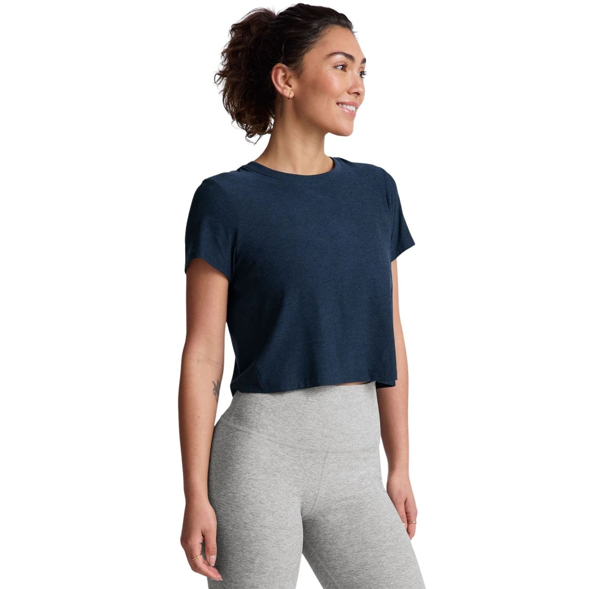 Beyond Yoga Featherweight Supreme Cropped Tee – Women's
