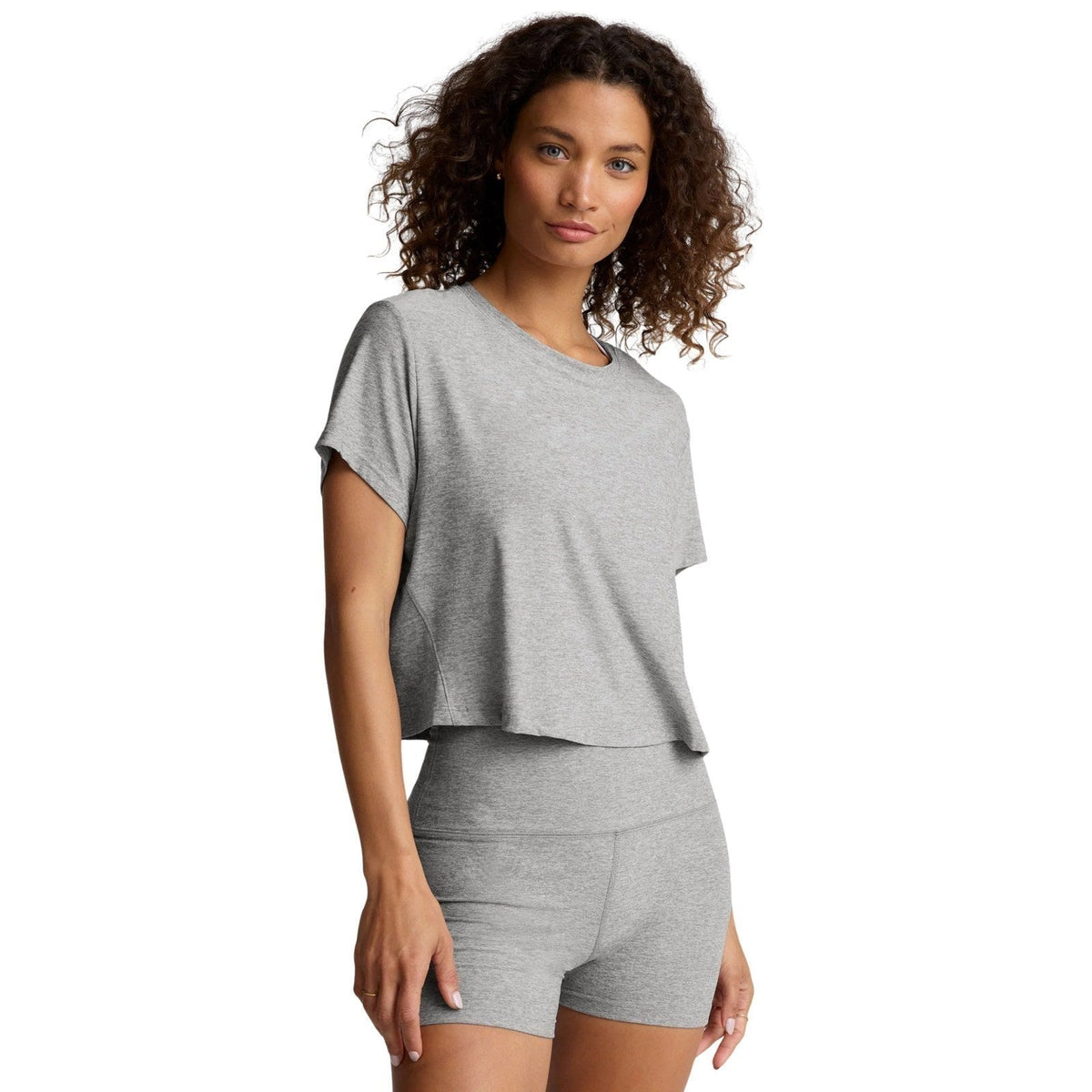 Beyond Yoga Featherweight Supreme Cropped Tee – Women's