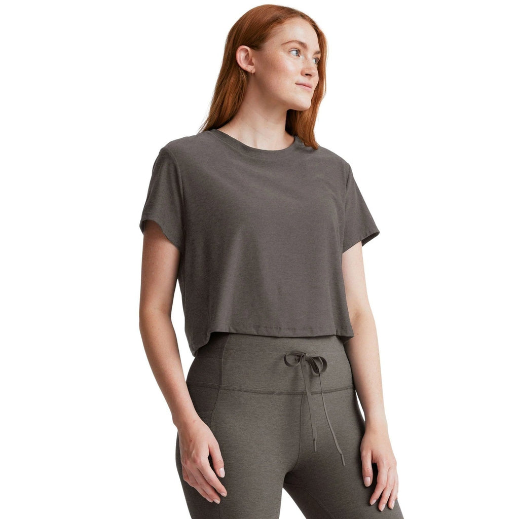 Beyond Yoga Featherweight Supreme Cropped Tee – Women's