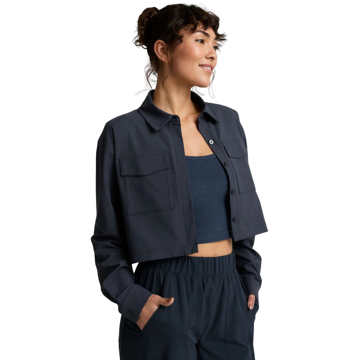 Beyond Yoga Midtown Cropped Jacket – Women's