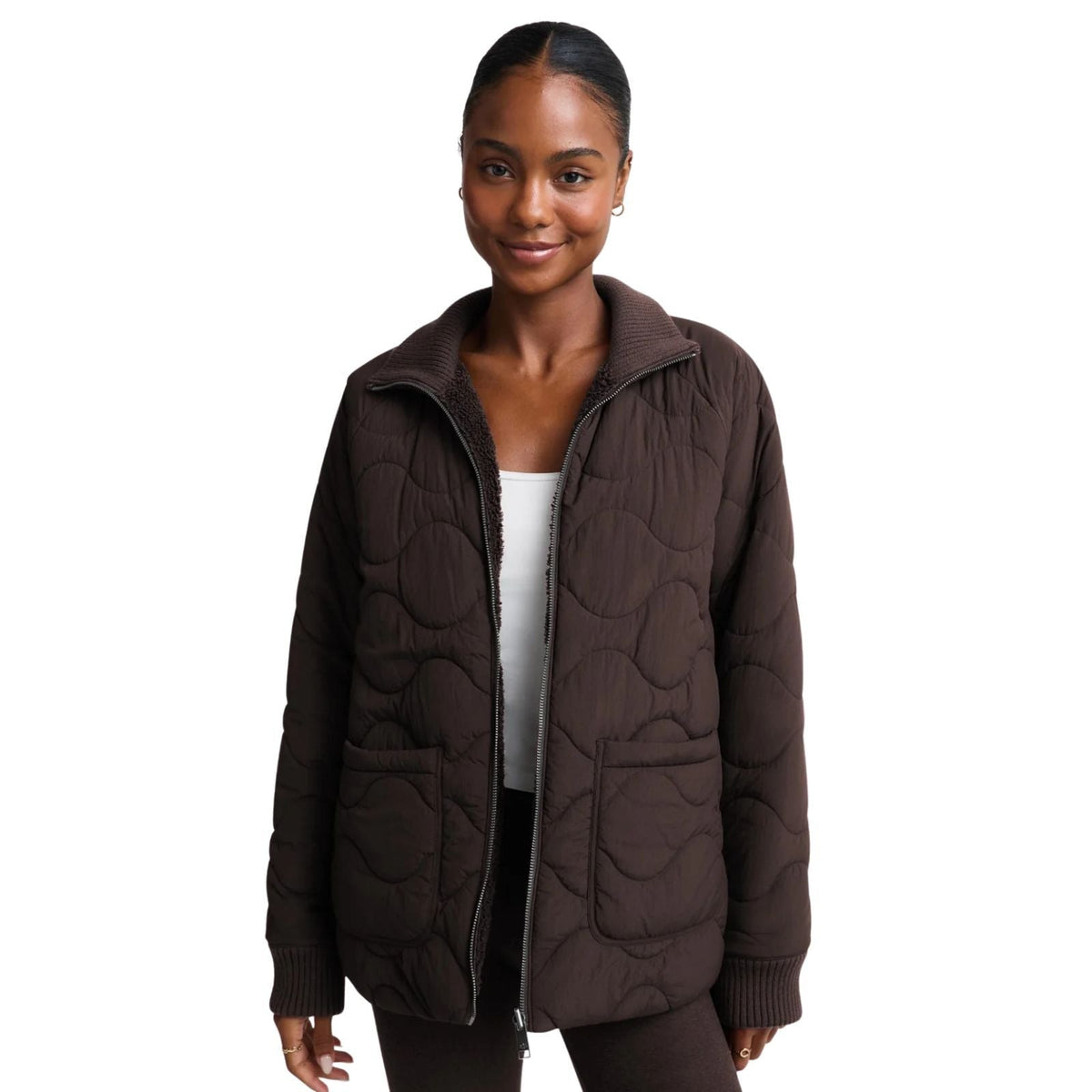 Beyond Yoga Roam Quilted Reversible Jacket – Women's