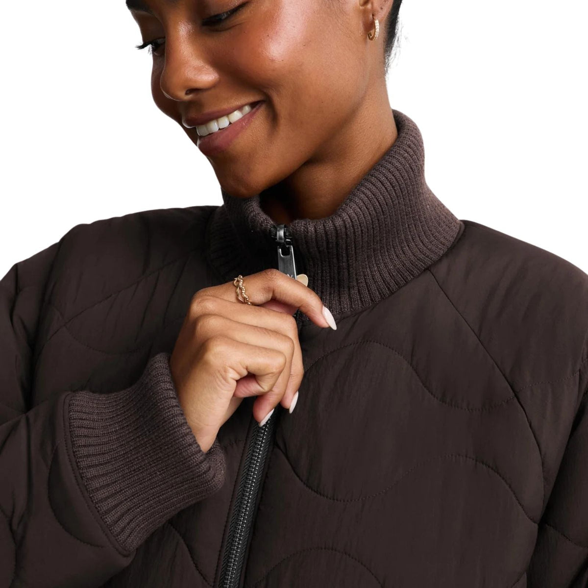 Beyond Yoga Roam Quilted Reversible Jacket – Women's