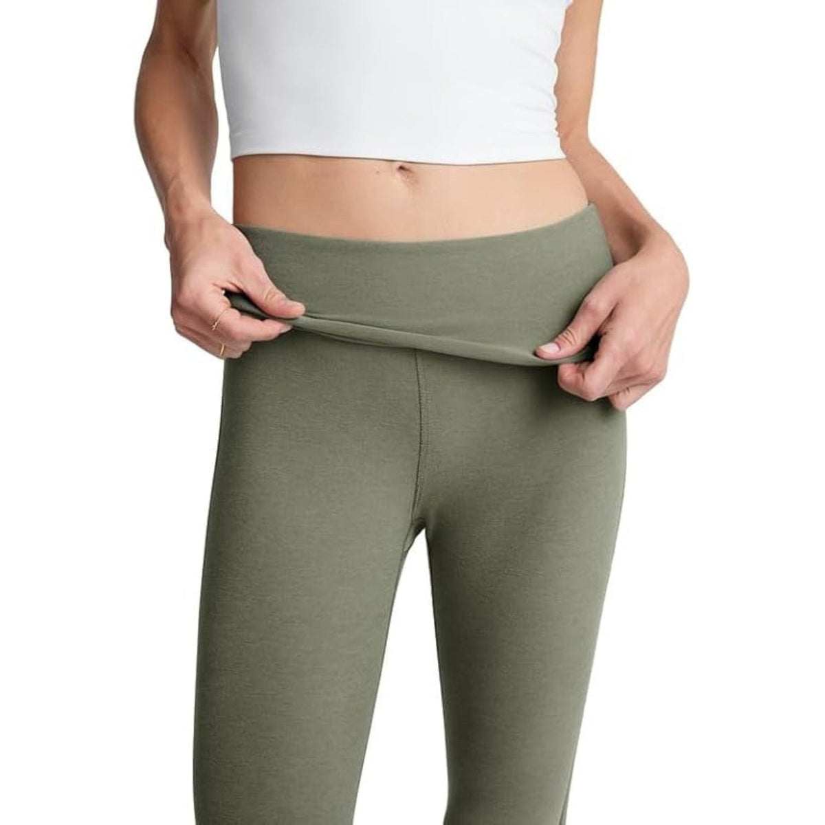 Beyond Yoga Spacedye Foldover Bootcut Pant – Women's