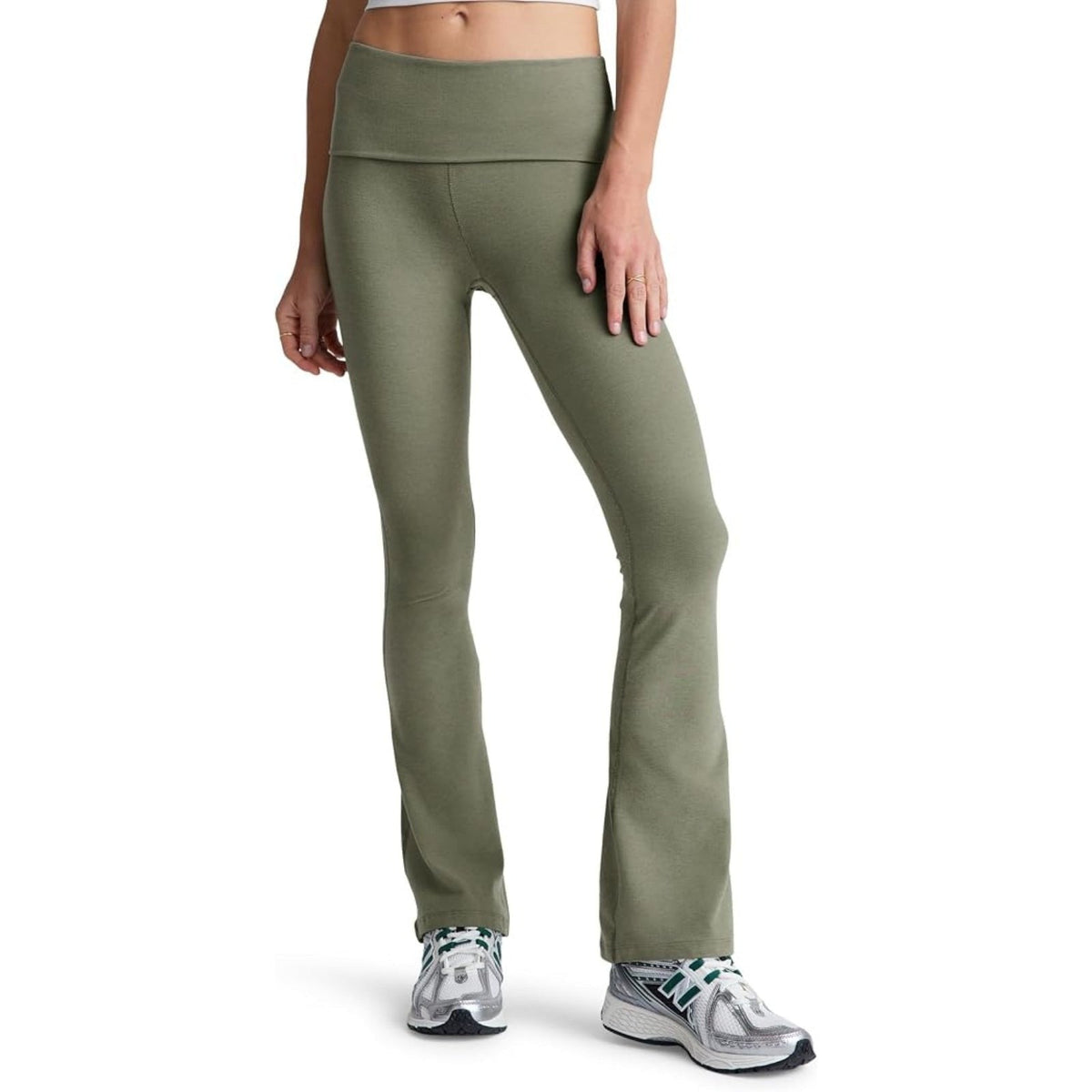Beyond Yoga Spacedye Foldover Bootcut Pant – Women's