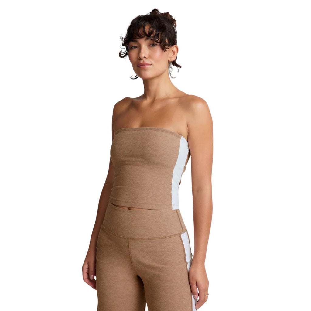 Beyond Yoga Spacedye Line Up Strapless Cropped Top – Women's