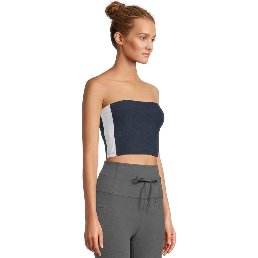 Beyond Yoga Spacedye Line Up Strapless Cropped Top – Women's