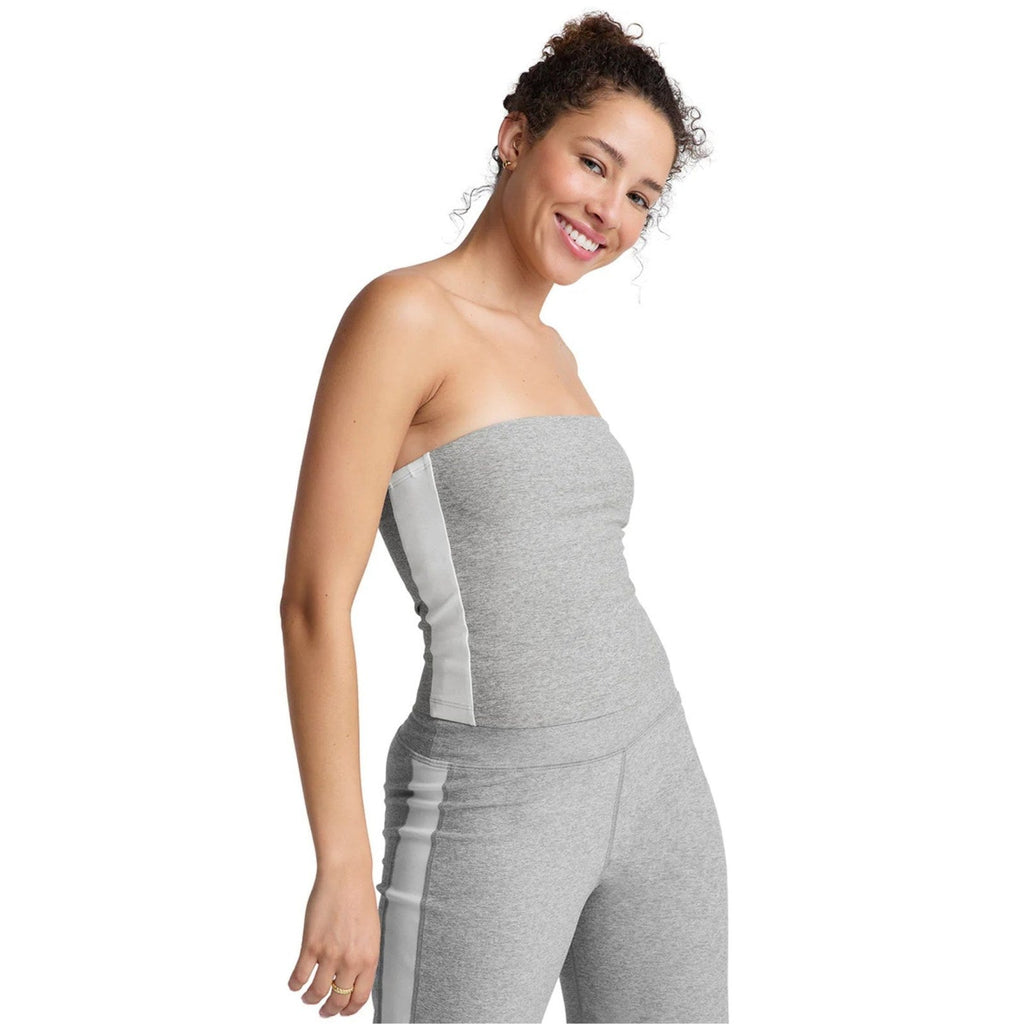 Beyond Yoga Spacedye Line Up Strapless Cropped Top – Women's