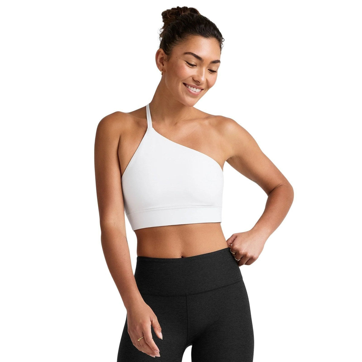 Beyond Yoga Spacedye One Shoulder Long Line Sports Bra – Women's