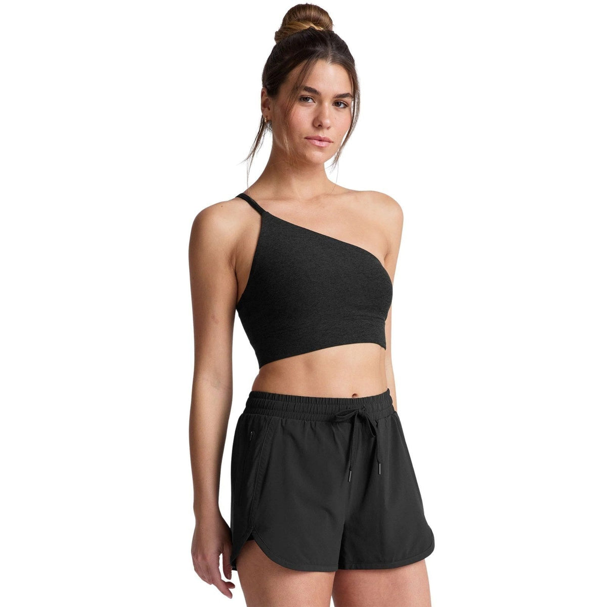 Beyond Yoga Spacedye One Shoulder Long Line Sports Bra – Women's