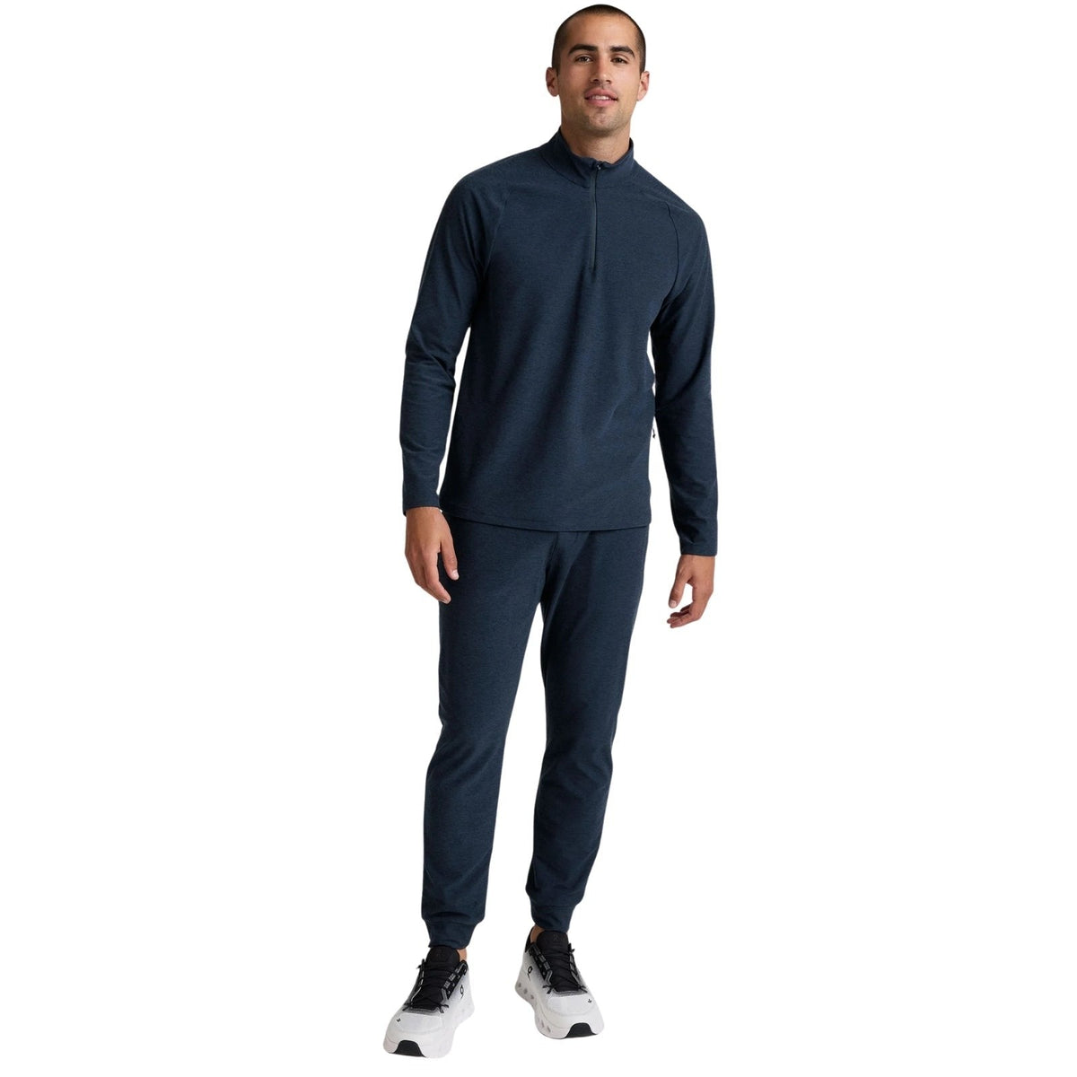 Beyond Yoga Spacedye Terrain Quarter Zip Pullover – Men's