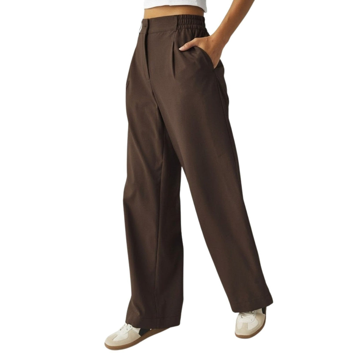 Beyond Yoga Status Wide Leg Trousers – Women's