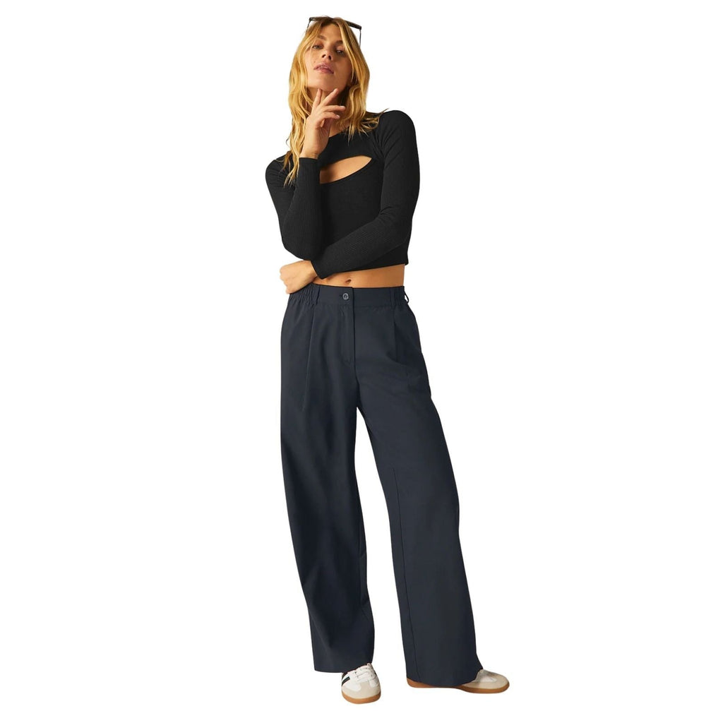 Beyond Yoga Status Wide Leg Trousers – Women's