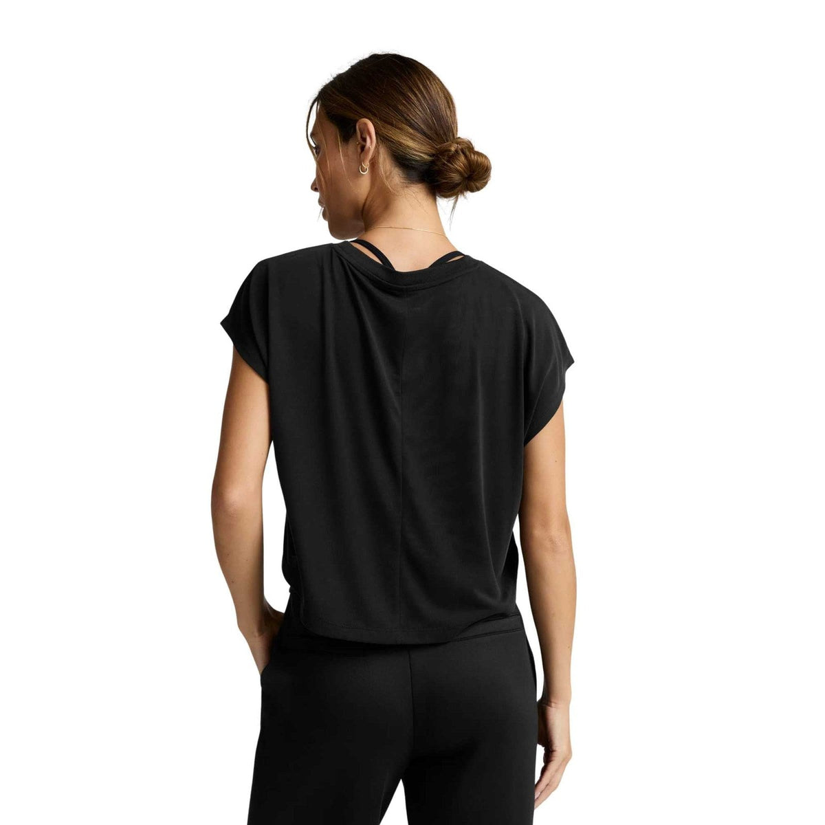 Beyond Yoga Studio Knit Cropped Tee – Women's