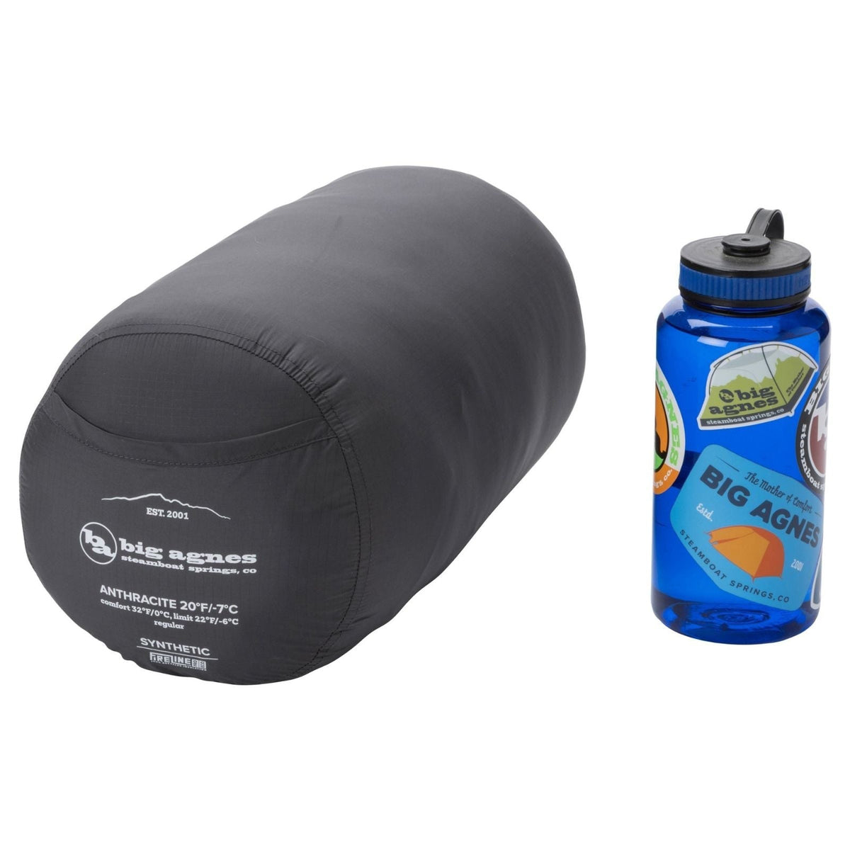 Big Agnes Anthracite 20 FireLine Pro Sleeping Bag