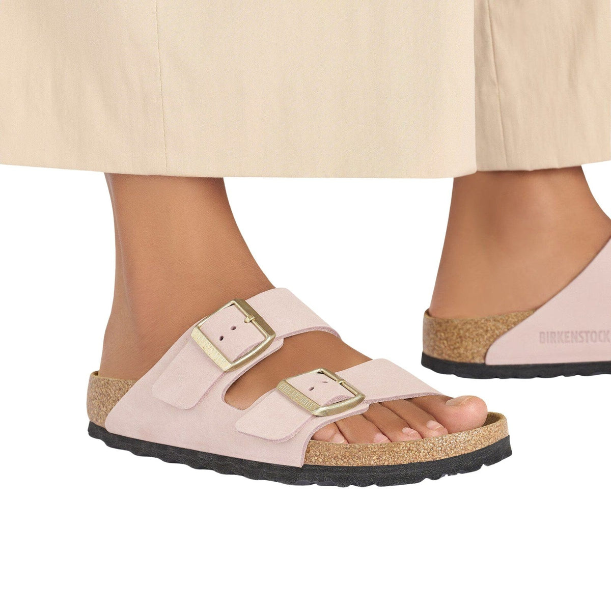 Birkenstock Arizona SFB Nubuck Leather Sandal – Women's