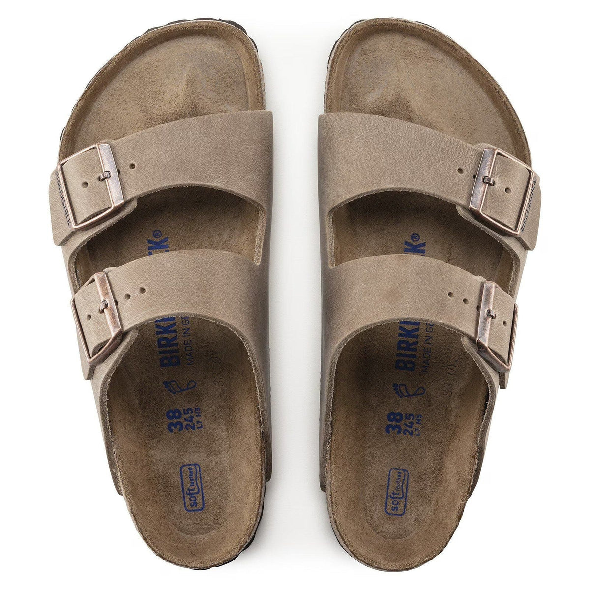 Birkenstock Arizona Soft Footbed Oiled Leather Sandal