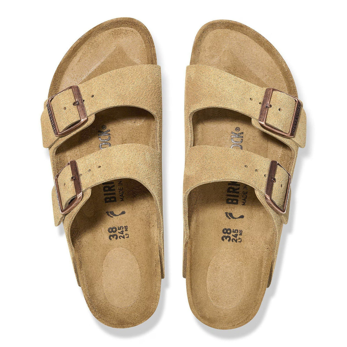 Birkenstock Arizona Suede Leather Sandal