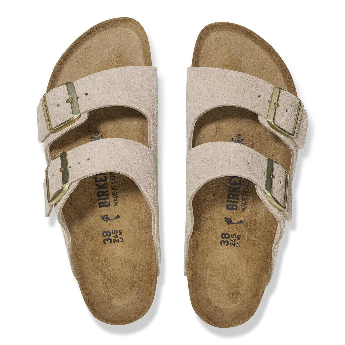 Birkenstock Arizona Suede Leather Sandal