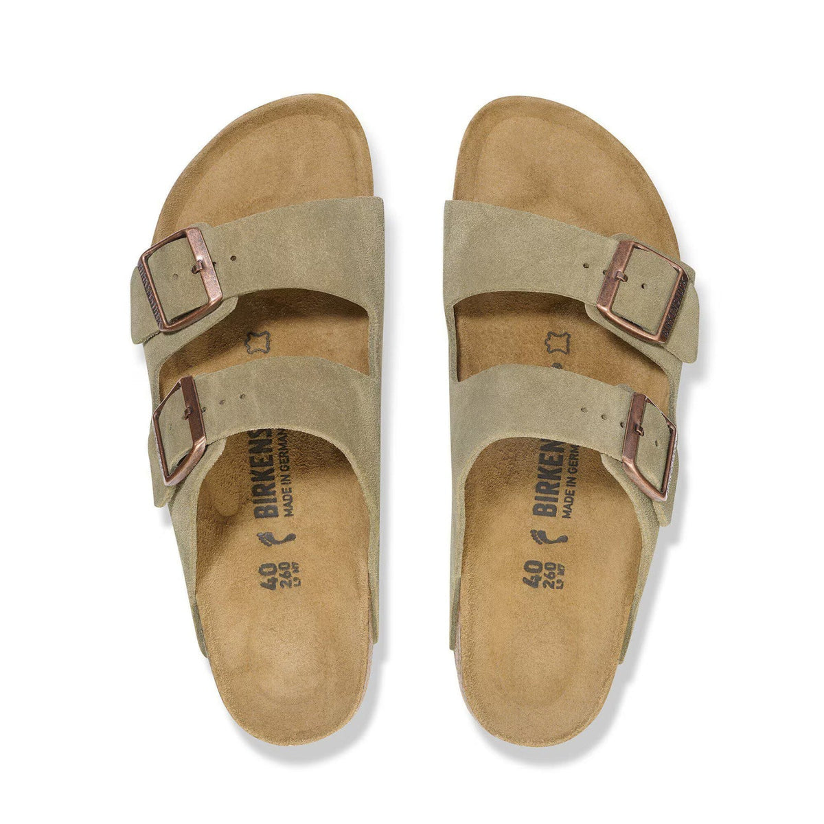 Birkenstock Arizona Suede Leather Sandal