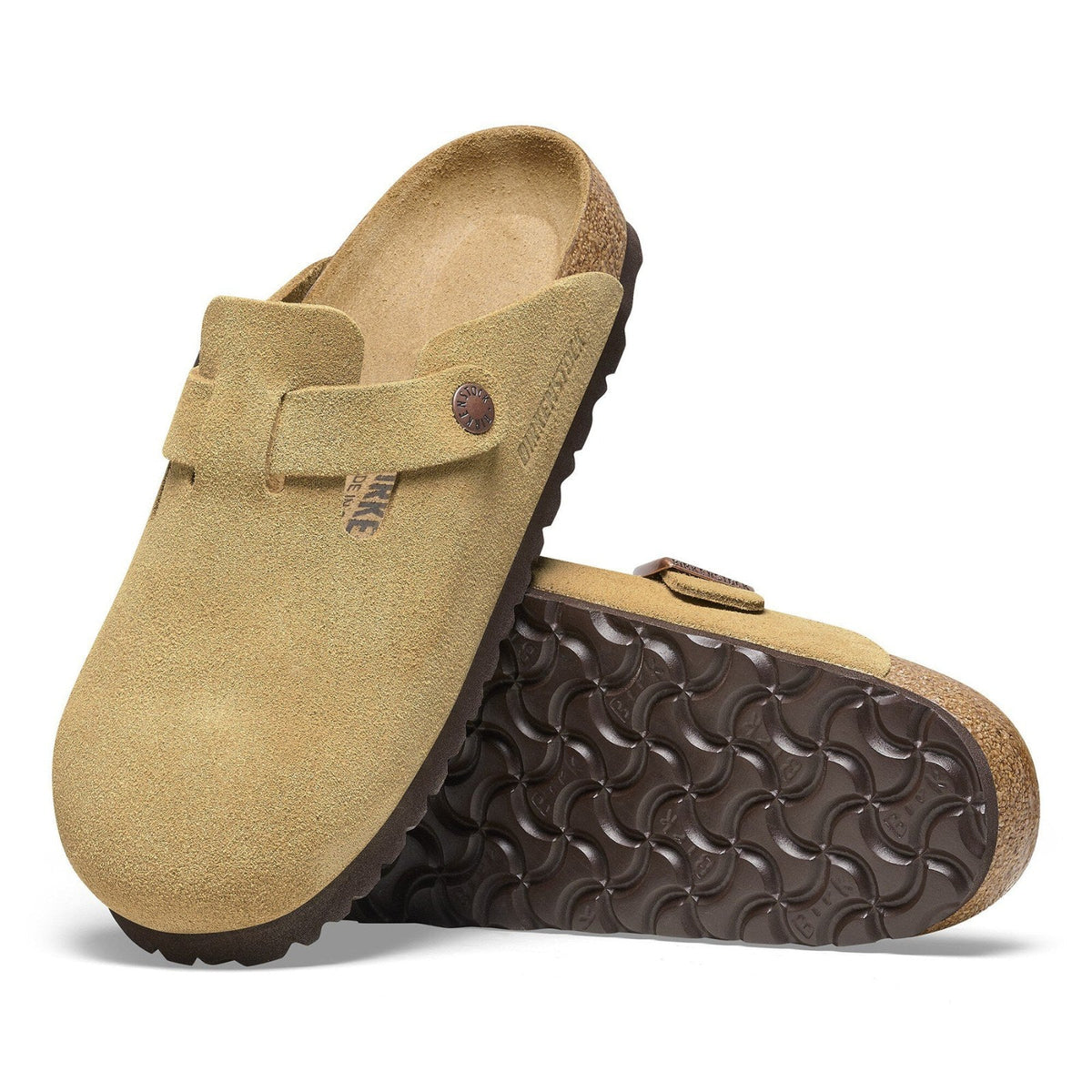 Birkenstock Boston Suede Leather Clog