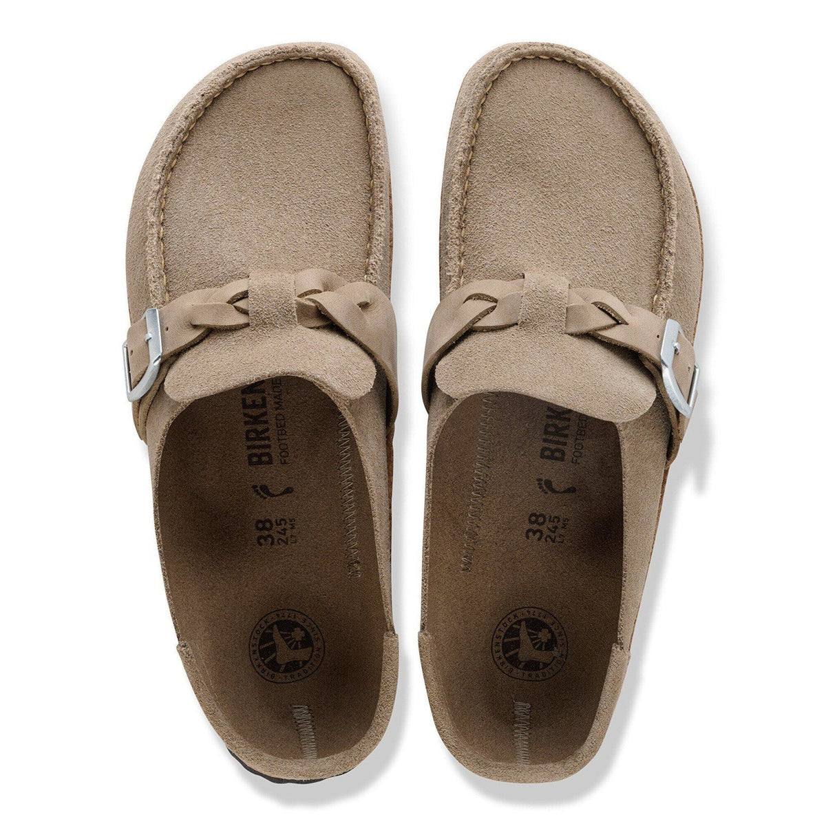 Birkenstock Buckley Braided Suede Leather Clog – Women's