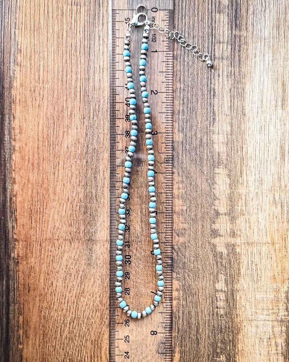 Blue River Fashion Choker Necklace Set