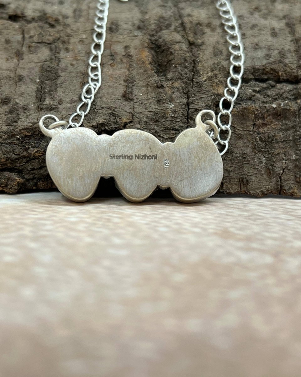 Blush Horizon Cotton Candy Sterling Silver Necklace
