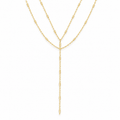 Acadia Layered Lariat Necklace